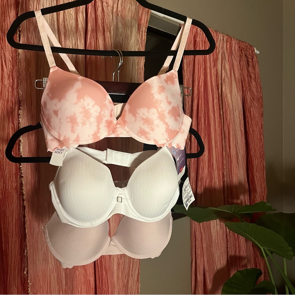Bundle of 3 38B Bras Neutral Tones